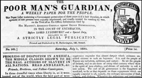 The Poor Man's Guardian (5th July, 1831)